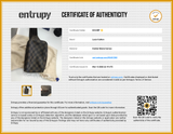 Louis Vuitton Geronimos Sling Bag In Damier Ebene Coated Canvas Fw0626wexdu Entrupy Certificate