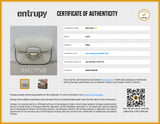 Gucci Horsebit 1955 White Leather Shoulder Bag Sd0526irzdu Entrupy Certificate