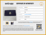 Louis Vuitton Perforated Monogram Dark Purple Mahina Amelia Wallet Eb0826lrxsa Entrupy Certificate