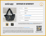 Yves Saint Laurent Black Grained Deerskin Le 5 A 7 Bea Tote Bag Eb0326cxzsa Entrupy Certificate