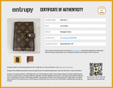 Louis Vuitton Monogram Agenda Pm Brown Aa0726ozxsa Entrupy Certificate