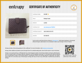Bottega Venetta Intrecciato Leather Wallet Eb0526lxzde Entrupy Certificate