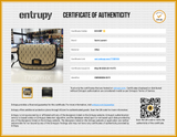 Yves Saint Laurent Monogram All Over Satchel Bag Eb0526sewde Entrupy Certificate