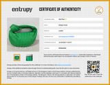 Bottega Veneta Jodie Parakeet Green Intrecciato Leather Handbag Eb0626cxzsa Entrupy Certificate