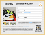 Jordan 1 Mid Volt Multi-color Size 10 Aa0826lzxsa Entrupy Certificate