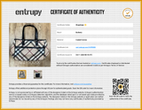 Burberry Supernova Check Print Nickie Tote Bag Sd0526lzxde Entrupy Certificate