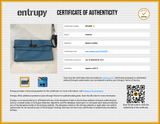 Hermes Kelly Teal Blue Epsom Wallet Do0826lxzxde Entrupy Certificate