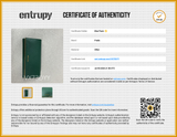 Prada Saffino Leather Continental Green Wallet Aa0826ozxsa Entrupy Certificate