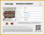 Gucci Supreme Monogram Gg Apple Motif Belt Bag Size 85/34 Eb0926worde Entrupy Certificate