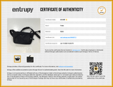 Prada Black Re-nylon Belt Bag Sd0626wzxde Entrupy Certificate