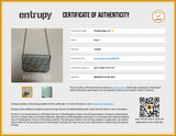 Fendi Diamonds Wallet With Chain In Two-tone Mercury Blue Ff Leather Fw0526prxdu Entrupy Certificate