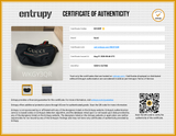 Gucci Large Logo Belt Bag In Black Grained Leather Fw1026wrzdu Entrupy Certificate