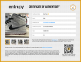 Nike Cu2804-100 Jordan 1 Mid White Shoes Size 9.5 Aa0725lrzsa Entrupy Certificate