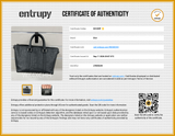 Christian Dior Affaires Weekender Black Handbag Aa1026lxpzsa Entrupy Certificate