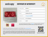 Louis Vuitton Vernice Floral Zippy Red Wallet Aa0526ozxsa Entrupy Certificate