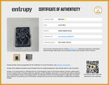 Louis Vuitton Limited Edition Damier Graphite Agenda Cover Eb0326orxsa Entrupy Certificate