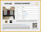 Gucci Ophidia Zip Around Wallet In Gg Supreme Canvas & Navy Calfskin Fw0626prxdu Entrupy Certificate