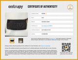 Gucci Britt Wristlet In Dark Brown Guccissima Embossed Leather Fw0826lexdu Entrupy Certificate