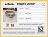 Louis Vuitton Reversible Belt In Damier Azur With Initiales Buckle Fw0626srdu Entrupy Certificate