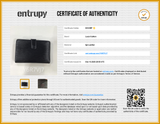 Louis Vuitton Black Epi Leather Viennois Wallet With Coin Pouch Eb0126lrxde Entrupy Certificate