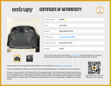Louis Vuitton Dayton Reporter Damier Graphite Black Messenger Bag Do1225rxzde Entrupy Certificate