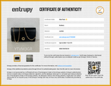 Burberry Hannah Black Leather Chain Wallet Clutch Eb0426wxzsa Entrupy Certificate