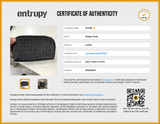 Bottega Veneta Intrecciato Black Woven Leather Pouch Sd0626oorde Entrupy Certificate