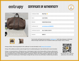 Louis Vuitton Keepall 55 Tote Bag Sd0626iordu Entrupy Certificate