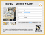 Union La X Bephies Beauty Supply X Jordan 1 Retro Sneakers Size 9 Sd0526crdu Entrupy Certificate