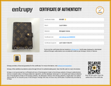 Louis Vuitton Monogram Compact Zip Bifold Wallet Sd0825orzdu Entrupy Certificate