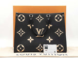 Louis Vuitton On The Go Mm In Bicolor Monogram Empreinte Leather Fw0526lrxzdu