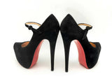 Christian Louboutin Daffodile Suede Platform Pumps Hs0324exsa