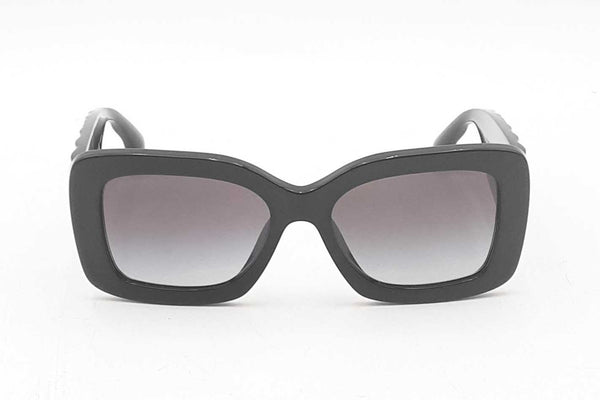 Chanel 5483-a Rectangle Black Quilted Cc Sunglasses Eb0425lxzsa