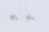 1.2cttw Diamond Stud Screwback Earrings In 14k White Gold 0.8 Grams Eb0626erxdu