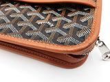 Goyard Jouvence Gm Gold Goyardine Coated Canvas Toiletry Pouch Fw0926ezxdu