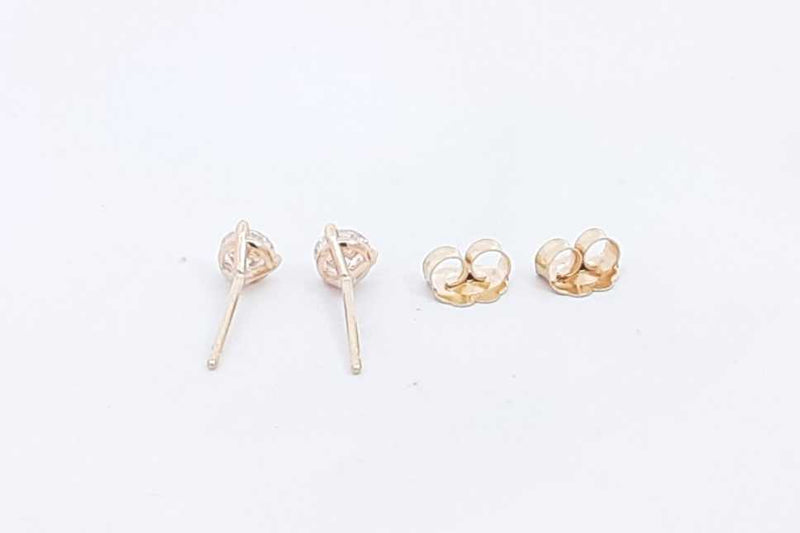 0.50ctw Lab Grown Diamond Stud Earrings In 14k Yellow Gold 0.6 Grams Eb0225lorsa