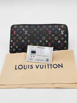 Louis Vuitton Multicolor Monogram Takashi Murakami Zippy Wallet Eb0726wrxdu