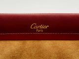 Cartier Trinity Handbag In Burgundy Leather Fw1224rxzdu