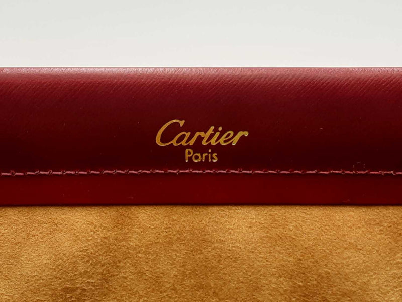 Cartier Trinity Handbag In Burgundy Leather Fw1224rxzdu