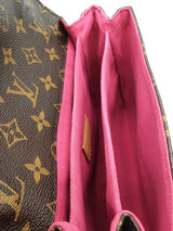 Louis Vuitton Monogram Love Lock Pochette Metis Top Handle Bag Eb0926loxzde