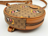 Gucci X Disney Mickey Mouse Gg Supreme Canvas Mini Round Backpack Do0524rrxde