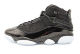 Nike Air Jordan 6 Rings 'Black Ice' Sneakers Size 10 322992-011 Eb0726ixsa