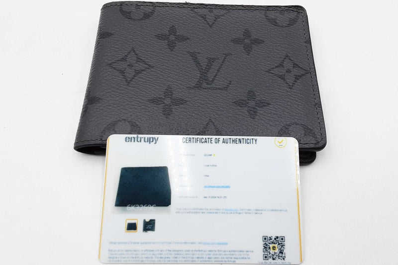 Louis Vuitton Reverse Monogram Eclipse Wallet Eb1024oxzdu