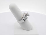 1.27ctw Diamond 14k White Gold 7.9 Grams Ring Size 7 Sd0625lozxsa