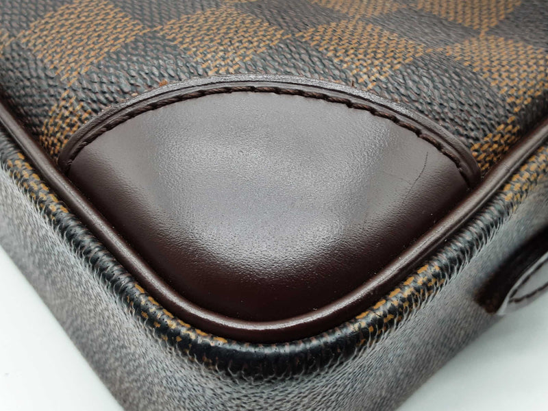 Louis Vuitton Trocadero Brown Damier Ebene Crossbody Bag Do0425crxde