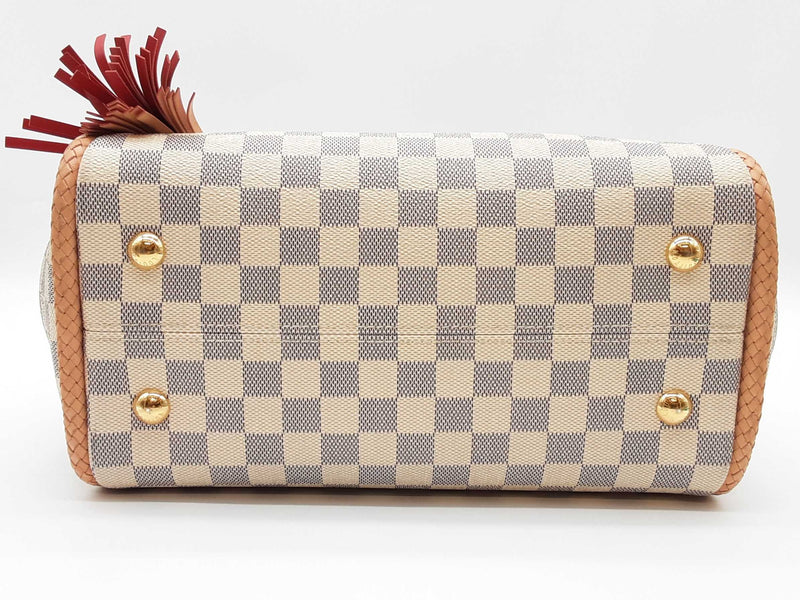Louis Vuitton Propriano Damier Azur Hand Bag Sd0725lpzxde