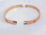 18k Rose Gold Cartier Love Bracelet 35 Grams Size 19 Aa0525lizxsa
