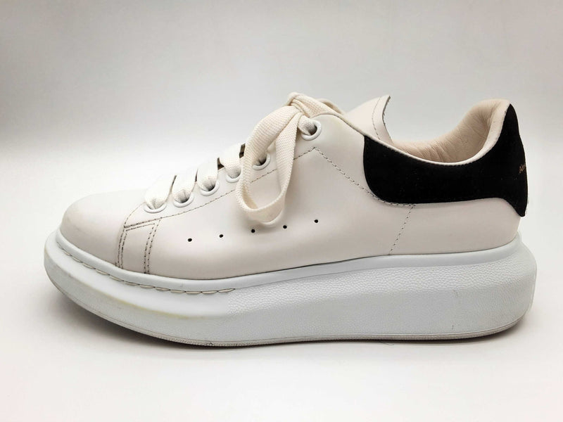 Alexander Mcqueen 553770 Oversized White Black White Shoes  Size 38 Do0724lxzde