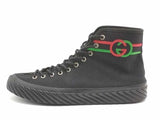 Gucci 703033 9arzo Black Shoes Size 9.5 Aa1026lrzsa