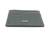 Dior Black Grained Calfskin Saddle Card Holder Sd0925lozsa